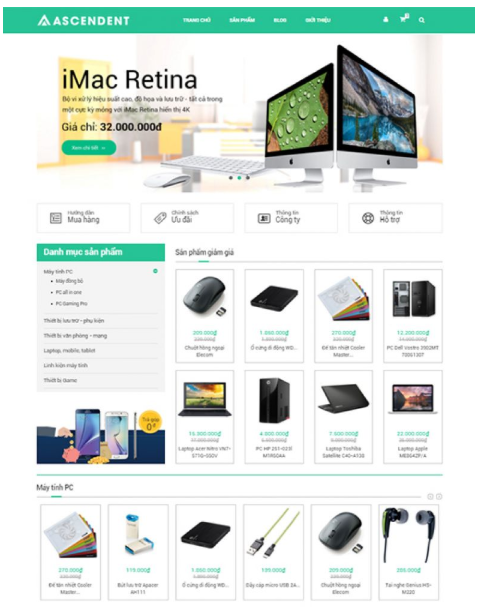 Những trang web bán hàng có giao diện đẹp – Bí quyết thu hút khách hàng qua thiết kế trực tuyến